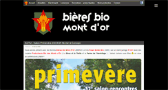 Desktop Screenshot of bieresbio.fr