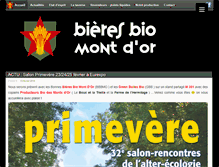 Tablet Screenshot of bieresbio.fr